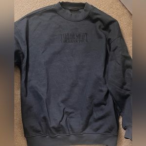 Taylor Swift Eras tour blue crewneck sweater
